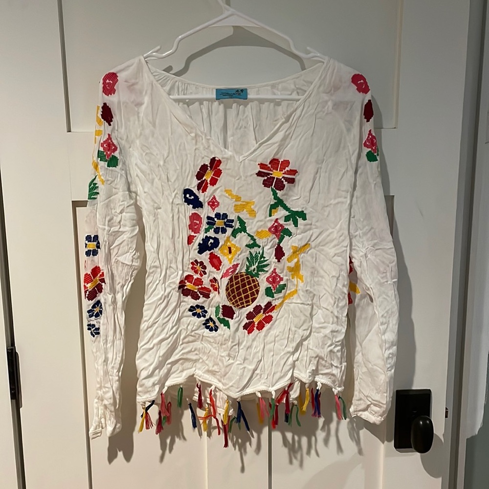 Letarte embroidered tunic size S